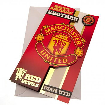 Manchester United Födelsedagkort Brother