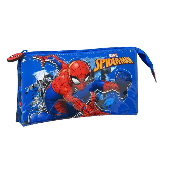 Spiderman Marvel Pennfodral Trippel Great Power