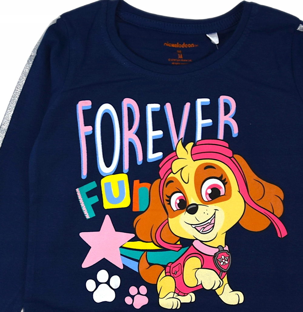 Paw Patrol T-shirt med Långärmad Skye Mörkblå - 2