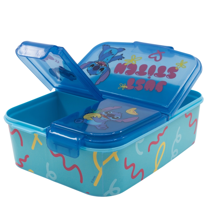 Stitch Disney Matlåda 3-fack - 3
