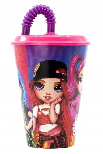 Rainbow High Mugg med Sugrör - 2
