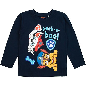 Paw Patrol T-shirt med Långärmad Svart