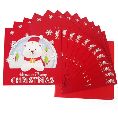 Liverpool Christmas Cards 12-pack