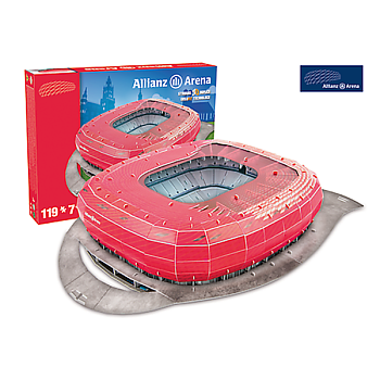 Bayern Munchen Pussel 3D Allianz Arena 