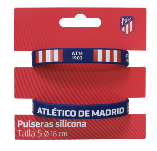 Atletico Madrid Silikonarmband 2-pack