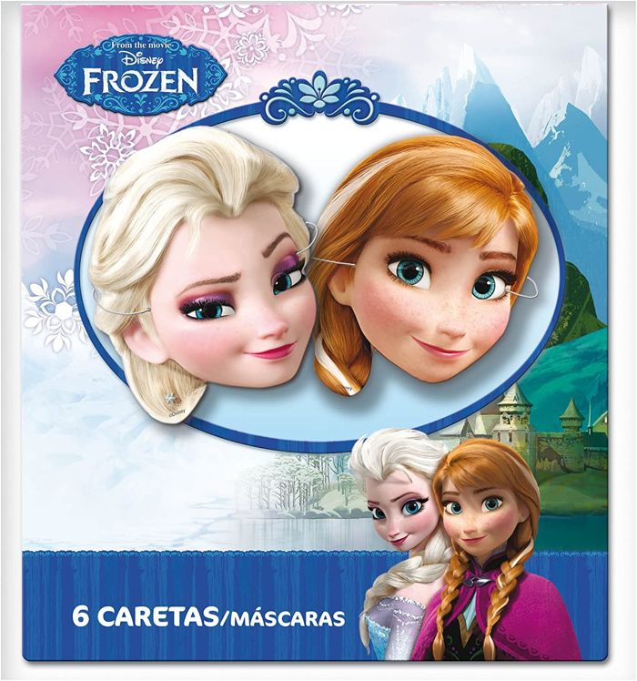 Frost Disney Mask Anna Elsa 6-pack - 4