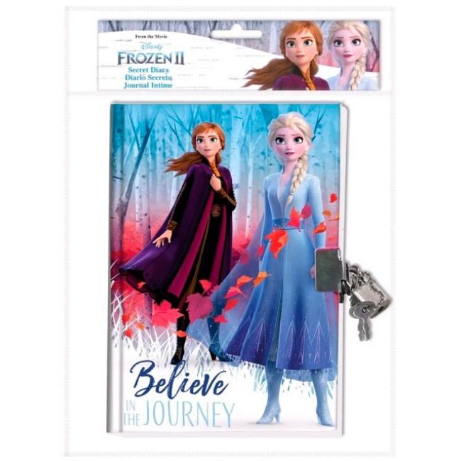 Frost Disney Dagbok med Lås