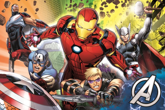 Avengers Marvel Pussel 24 Super Maxi - 5