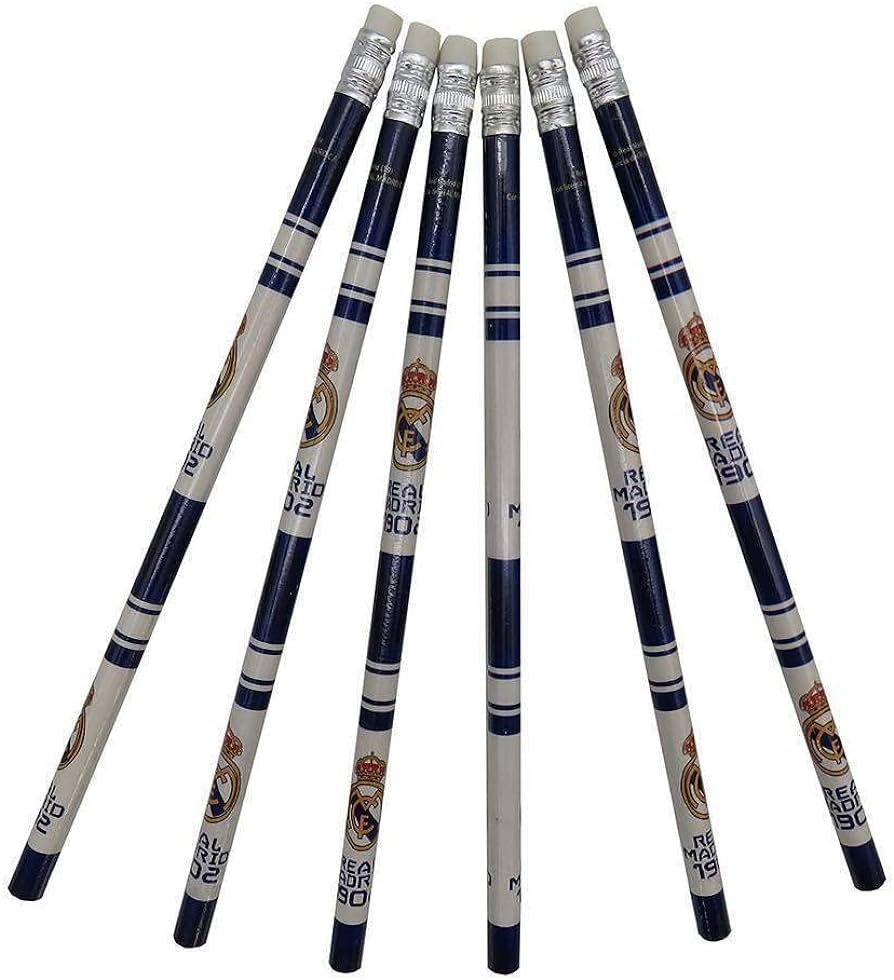 Real Madrid Blyertspennor 6-pack AS - 2