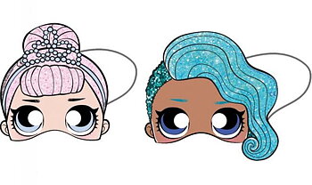 LOL Surprise Ansiktsmask 6-pack