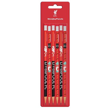 Liverpool Blyertspennor 6-pack