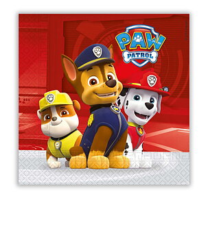Paw Patrol Servetter 20-pack