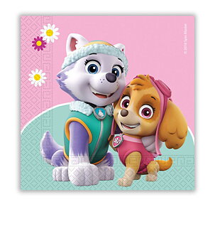 Paw Patrol Servetter 20-pack Skye Everest
