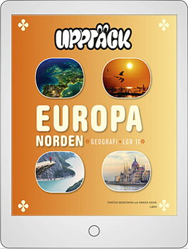 Upptäck Europa Geografi Digitalt Övningsmaterial (elevlicens)
