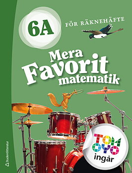 Mera Favorit matematik 6A för räknehäfte - Digital elevlicens 12 mån -