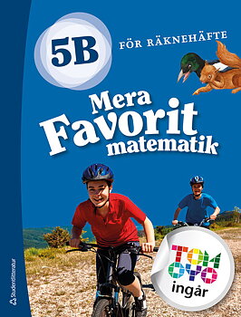 Mera Favorit matematik 5B för räknehäfte - Digital elevlicens 12 mån -