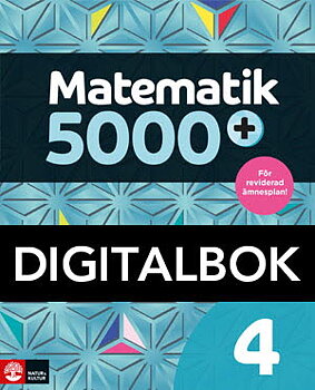 Matematik 5000+ Kurs 4 Lärobok Digitalbok Upplaga 2021