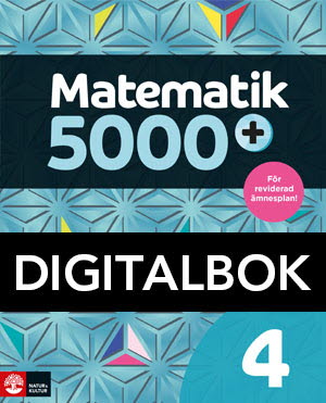 Matematik 5000+ Kurs 4 Lärobok Digitalbok Upplaga 2021