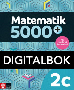 Matematik 5000+ Kurs 2c Lärobok Digitalbok Upplaga 2021