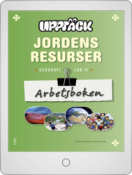 Upptäck Jordens resurser Digitalt Övningsmaterial (elevlicens)