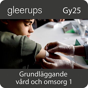 Grundläggande vård och omsorg 1, digitalt läromedel, elev, Gy25