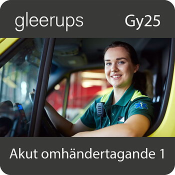 Akut omhändertagande 1, digitalt läromedel, elev, Gy25