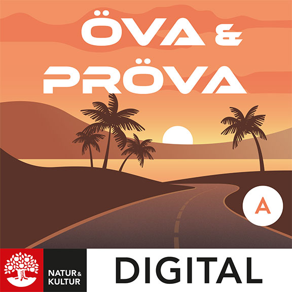 Öva & pröva. Läsförståelse i svenska och sva nivå 1 Digital, bok A