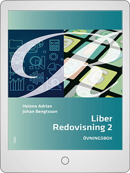 Liber Redovisning 2 Övningsbok Onlinebok