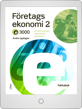 E3000 Företagsekonomi 2 Faktabok Onlinebok