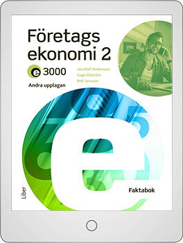 E3000 Företagsekonomi 2 Faktabok Onlinebok