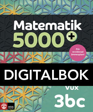 Matematik 5000+ Kurs 3bc Vux Lärobok Digitalbok Upplaga 2021