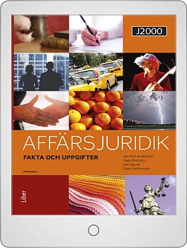 J2000 Affärsjuridik Fakta och uppgifter Onlinebok
