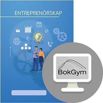 BokGym Entreprenörskap – Gleerups Digitalt läromedel (12 månader)
