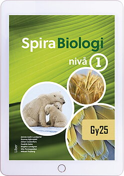 Spira Biologi nivå 1 Digital (elevlicens)