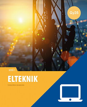 Elteknik 1, digitalt läromedel, elevträning, Gy25