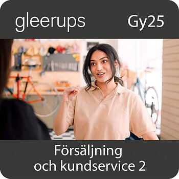 Försäljning och kundservice 2, digitalt läromedel, elev, Gy25