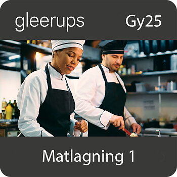 BokGym Matlagning 1, digitalt läromedel, elev, Gy25