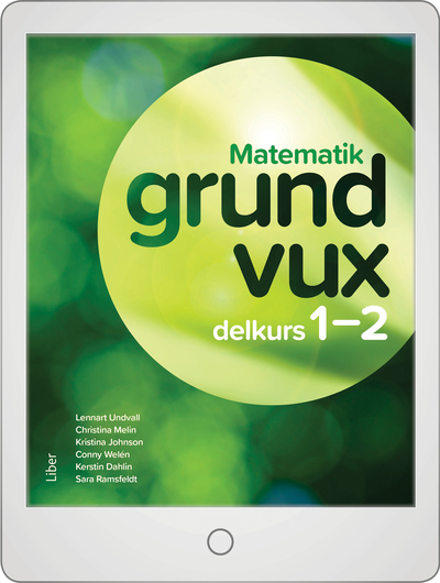 Matematik Grundvux delkurs 1-2 Onlinebok