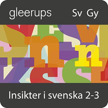 Insikter i svenska 2-3, digitalt läromedel, elev