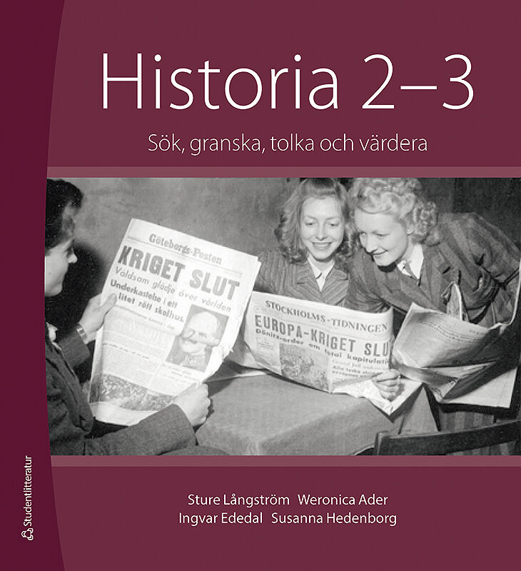 Historia 2-3 - Digital elevlicens 12 mån - Sök, granska, tolka och värdera - 2