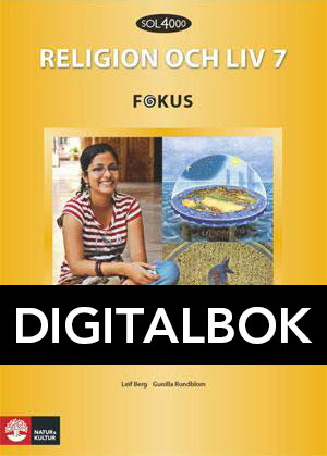 SOL 4000 Religion och liv 7 Fokus Elevbok Digitalbok