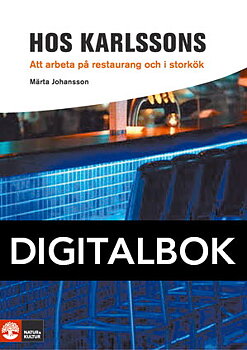 Framåt Hos Karlssons - Att arbeta på restaurang och i storkök Digitalbok