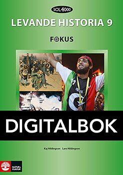SOL 4000 Levande historia 9 Fokus Elevbok Digital (12 mån)
