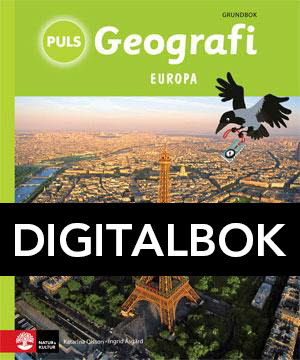 PULS, Geografi 4-6 Europa Grundbok Digitalbok, trede uppl - 2
