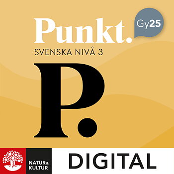 Punkt Svenska nivå 3 Digital