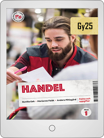 Handel nivå 1 Fakta och uppgifter Onlinebok - 2