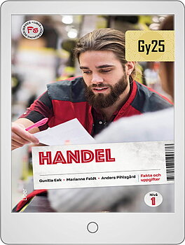 Handel nivå 1 Fakta och uppgifter Onlinebok