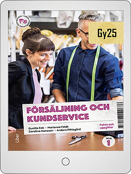 Försäljning och kundservice nivå 1 Fakta och uppgifter Onlinebok