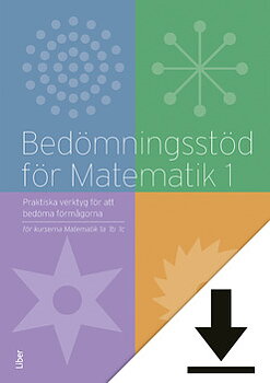 Bedömningsstöd för Matematik 1 (nedladdningsbar)