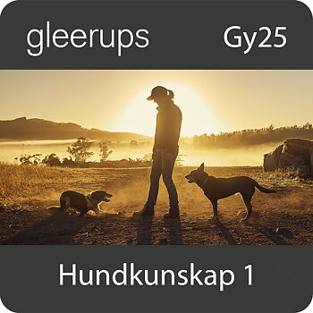 BokGym Hundkunskap 1, digitalt läromedel, elev, Gy25